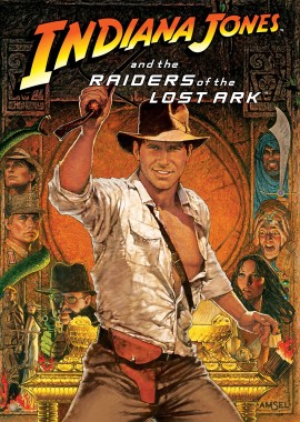 Indiana Jones 1-3 film poster image